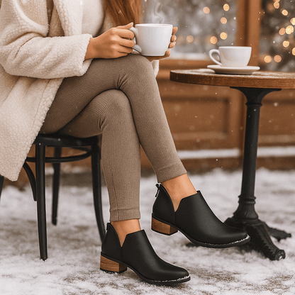 Reba - Vintage Ankle Boots - Modern Comfort