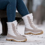 Fina Snow Boots - Platform Sole - Stylish Winter Comfort - Insulated