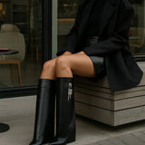 Sophie Hilary - Elegant Vegan Leather Ankle Boots - Women's