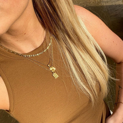 Sun Kiss Choker 18K Guldbelagt