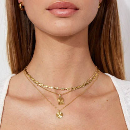 Sun Kiss Choker 18K Guldbelagt