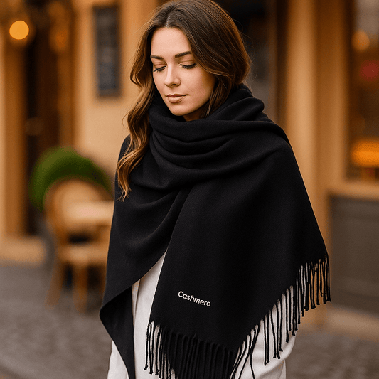 Women's Cashmere Scarf - Long - Soft - Elegant - Winter Wrap