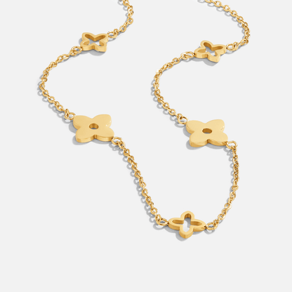 Torini Petal Ketting Goud