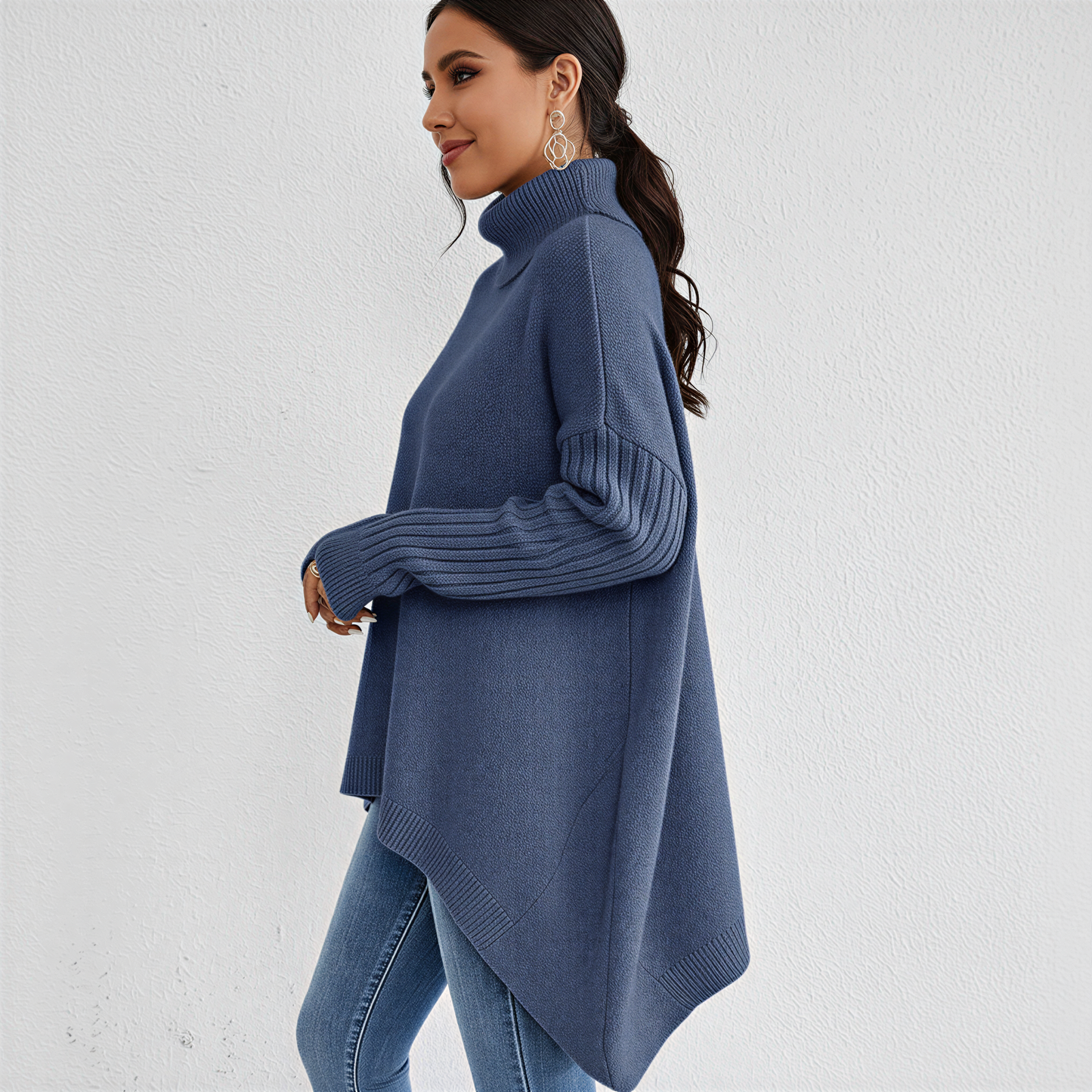 Kristin | Oversize Turtleneck Jumper for Women