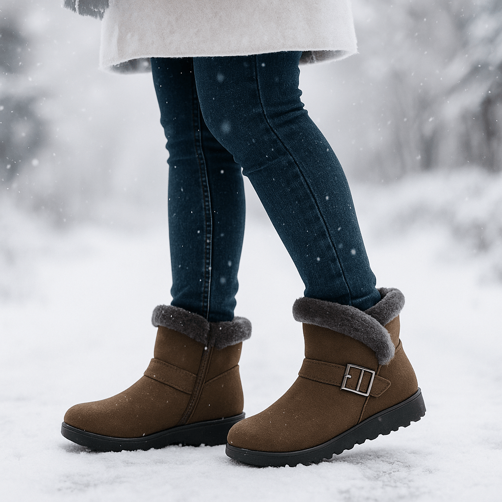 Klaire Winter Ankle Boots - Suede
