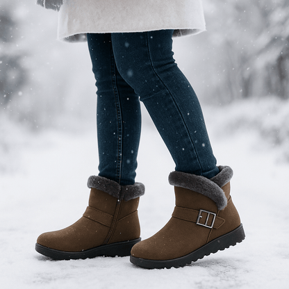 Klaire Winter Ankle Boots - Suede