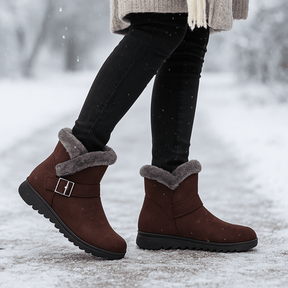 Klaire Winter Ankle Boots - Suede