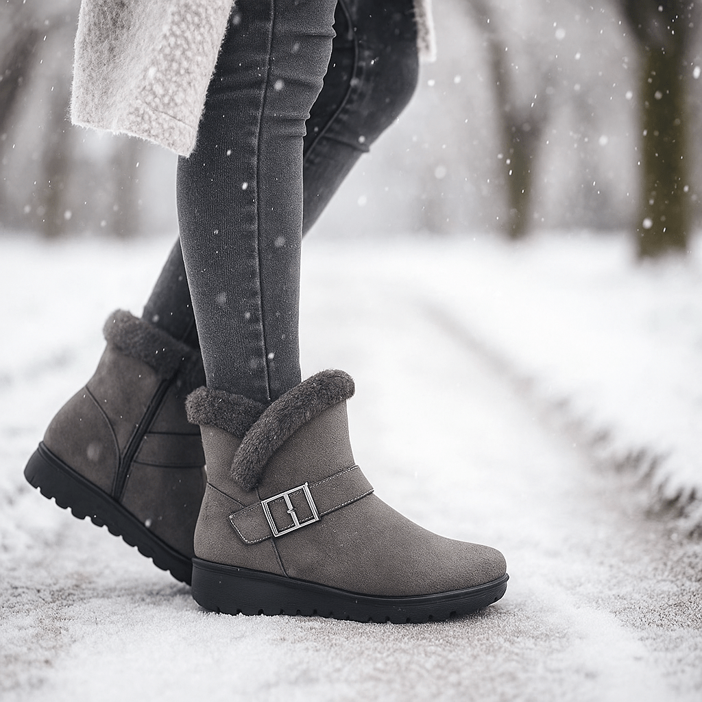 Klaire Winter Ankle Boots - Suede