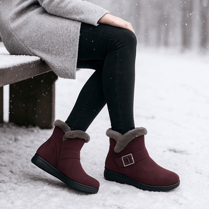 Klaire Winter Ankle Boots - Suede