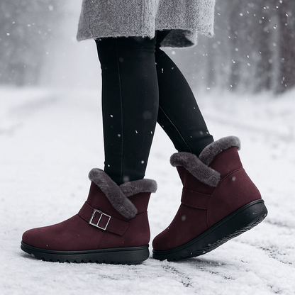 Klaire Winter Ankle Boots - Suede